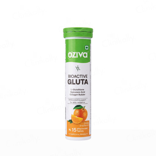 OZiva Bioactive Gluta L-Glutathione Nutraceutical Effervescent Tablet